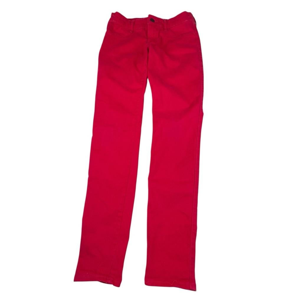 Abercrombie & Fitch Pants Women Size 2 Pink Cotton Stretch Preppy Skinny Casual